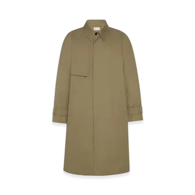 The Row Anatole Cotton Coat "Taupe"