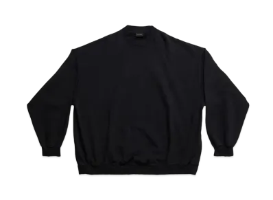 BALENCIAGA MENS Sweatshirt Oversized "Black"