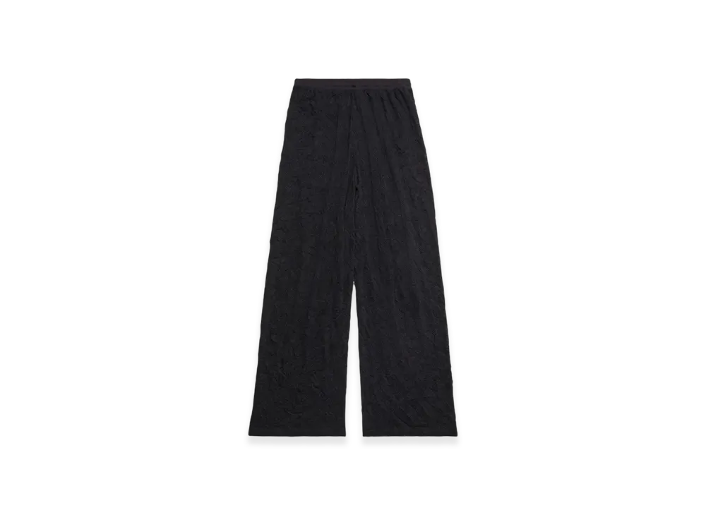 BALENCIAGA Mesh Baggy Sweatpants "Black"