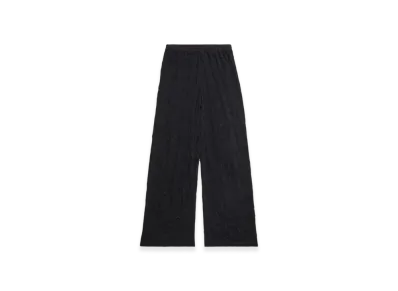 BALENCIAGA Mesh Baggy Sweatpants "Black"