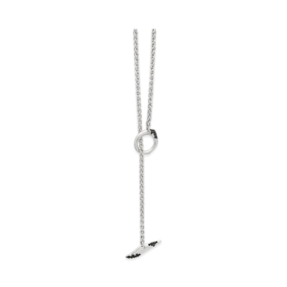 TOMWOOD Robin Chain Black Molecule "SIlver"