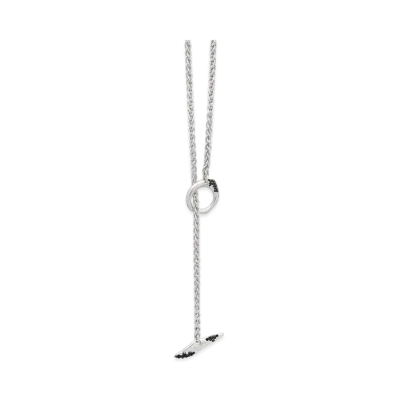 TOMWOOD Robin Chain Black Molecule "SIlver"