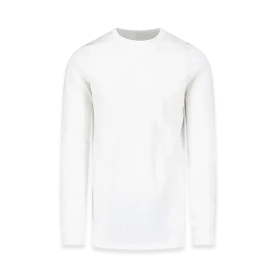 Rick Owens Long Sleeve T-Shirts "White"