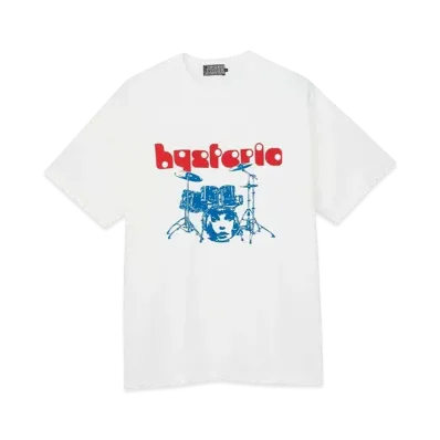 HYSTERIC GLAMOUR Drum Kit Tee "White"