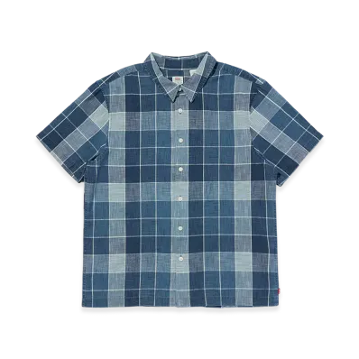 Levi's Regular Collar Short Sleeve Shirt "Blue"