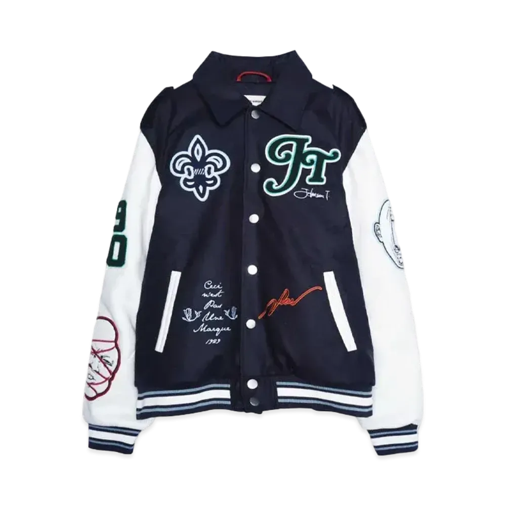 Pas Une Marque Johnson Tsang Varisty Jacekt "BLUE"