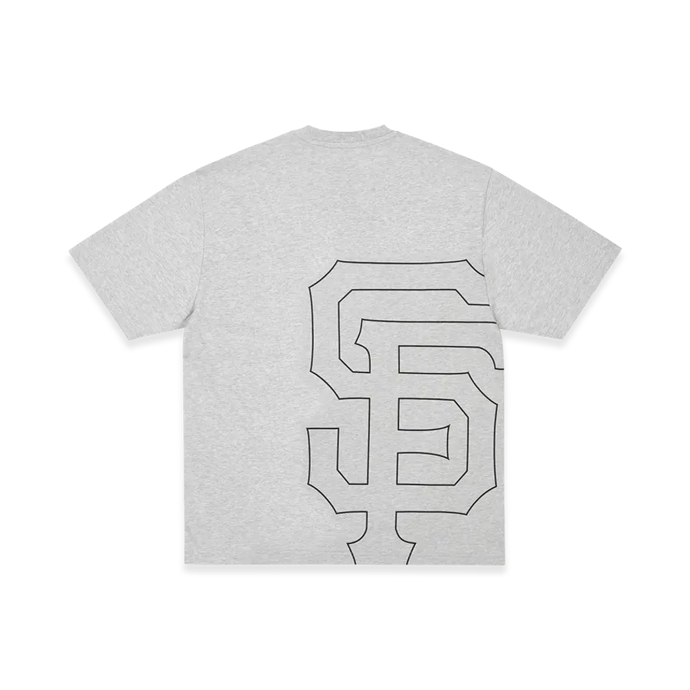 PALACE x San Francisco Giants T Shirt "Grey Marl"