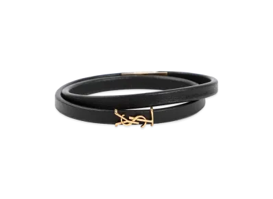 Saint Laurent Women's 'Opyum' Bracelet "Black"