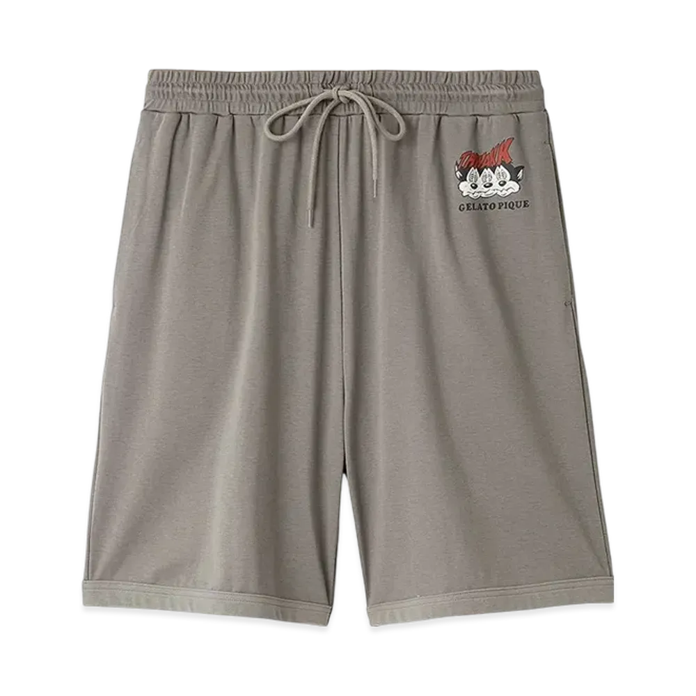 GELATO PIQUE Homme x KOUSUKE SHIMIZU One Point Shorts "Gray"