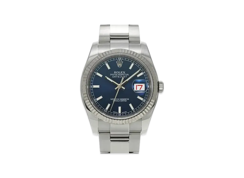 ROLEX Datejust "Blue/Stainless Steel/White Gold"