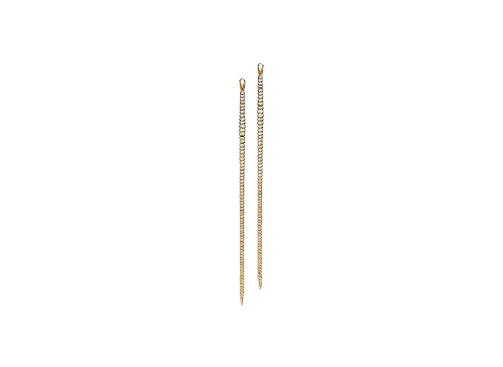 Tiffany & Co. Elsa Peretti Snake Earrings "Yellow Gold"