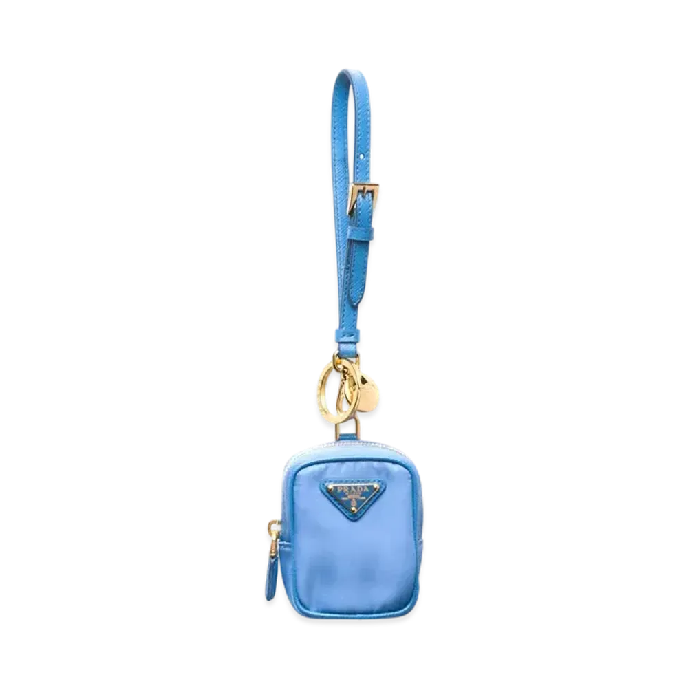 PRADA Re-Edition 1978 Re-Nylon Mini-Pouch "Blue"