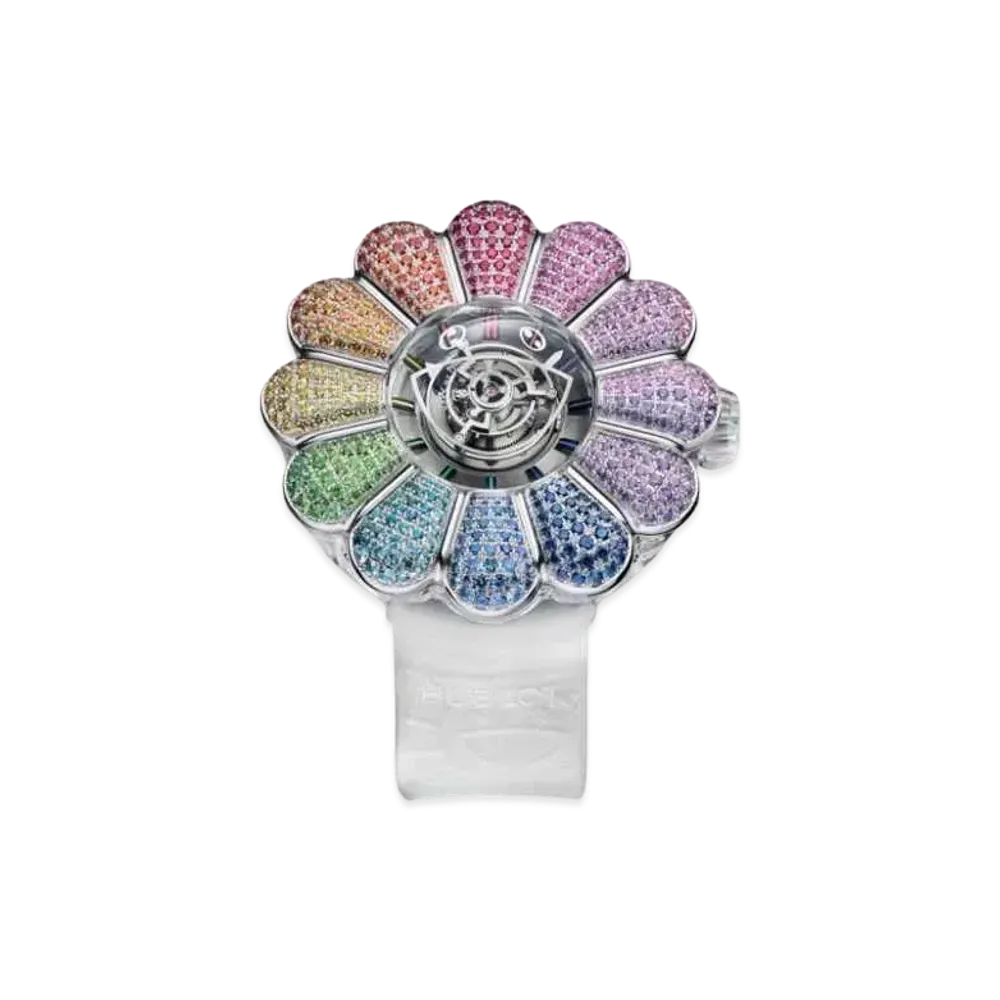 HUBLOT x Takasi Murakami MP-15 Takasi Murakami Tourbillon Sapphire Rainbow 42 mm World Exclusive 20 "Rainbow" 915.JX.4802.RT.1199