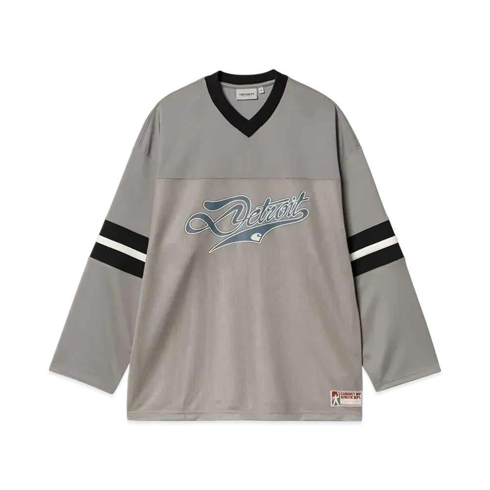 Carhartt WIP L/S Detroit Mesh T-Shirt "Hamilton Brown(Rinsed)"