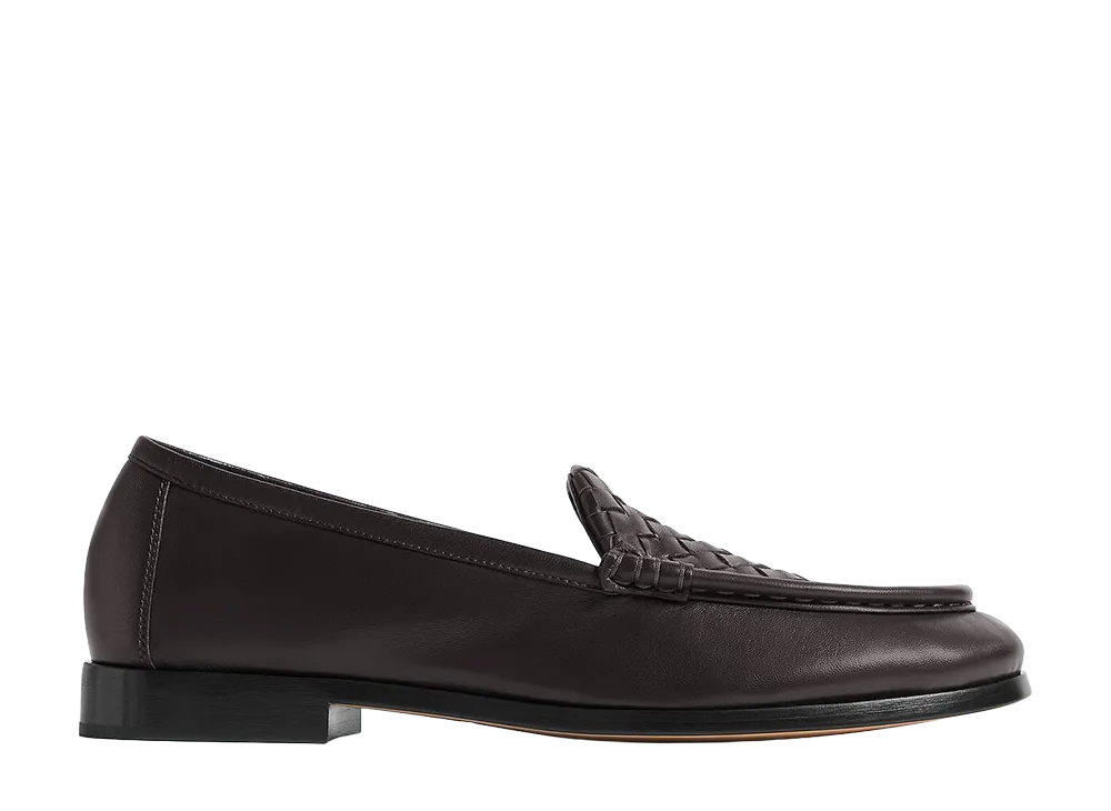 Bottega Veneta Women's Silenzio Loafers "Espresso"