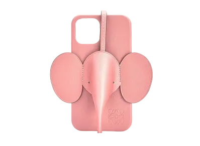 LOEWE Elephant Phone Cover In Calfskin For Iphone 12 Pro "Candy"