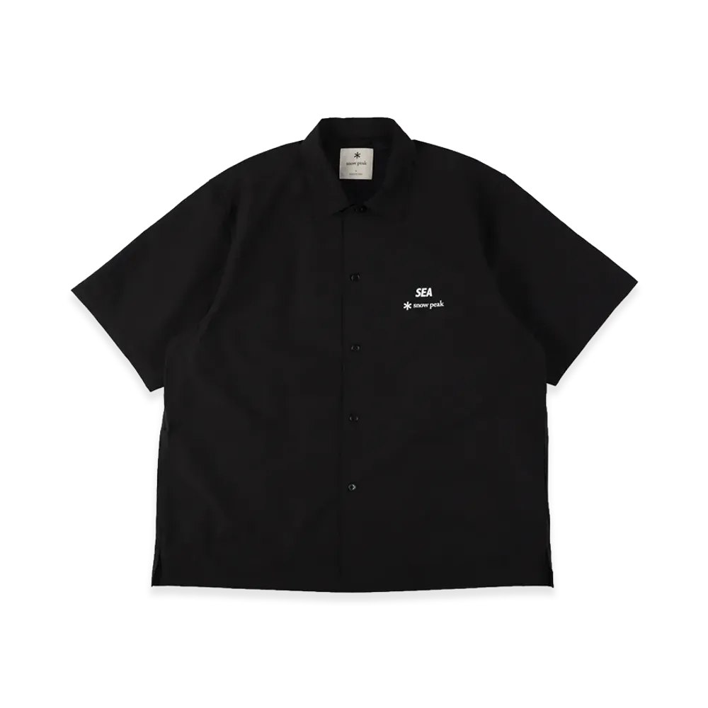 WIND AND SEA x Snow Peak ComfortFlex Shirt "Black"