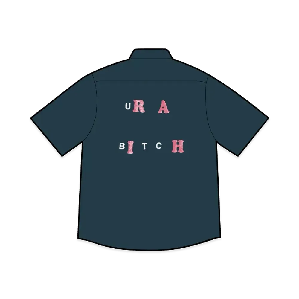 Supreme Bitch S/S Work Shirt "Navy"