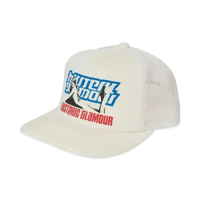 HYSTERIC GLAMOUR Hysteric Box Mesh Cap "White"