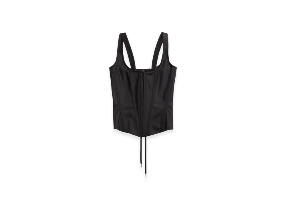 BALENCIAGA Tank Top Corset "Black"