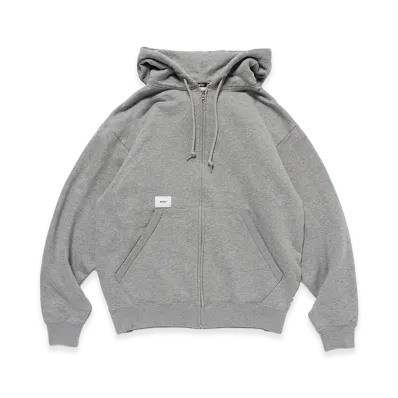 WTAPS Throwdy / Zip Hoody / Cotton "Ash Gray"