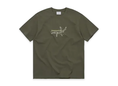 thisisneverthat Stitched Birds Tee "Olive"