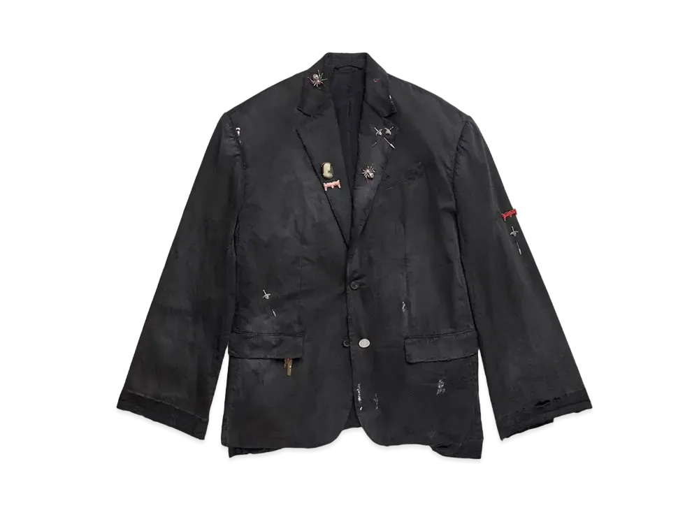 BALENCIAGA Goth Tailored Jacket "Black"