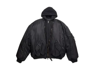 BALENCIAGA MENS Paris All In Bomber "Black"