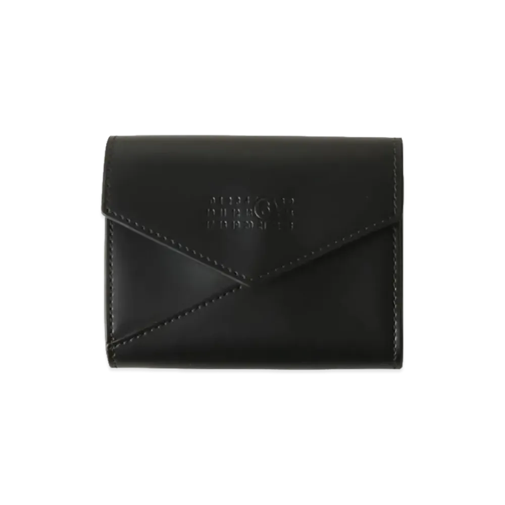 MM6 Maison Margiela Japanese 6 Flap Wallet "Black"