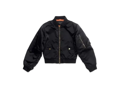 BALENCIAGA Shrunk Bomber "Black"