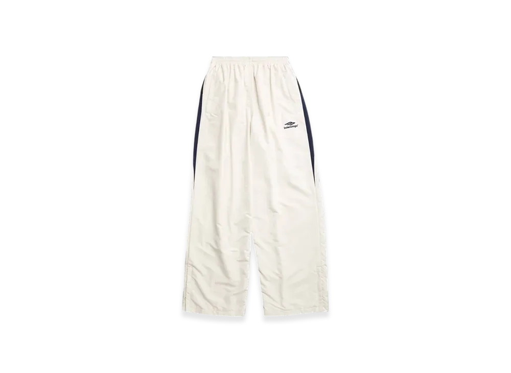 BALENCIAGA 3B Sports Icon Medium Fit Tracksuit Pants "White"