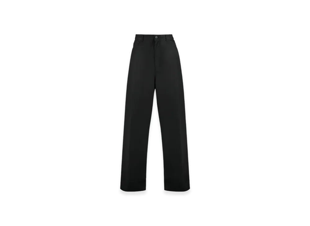 BALENCIAGA Cotton Trousers "Black"