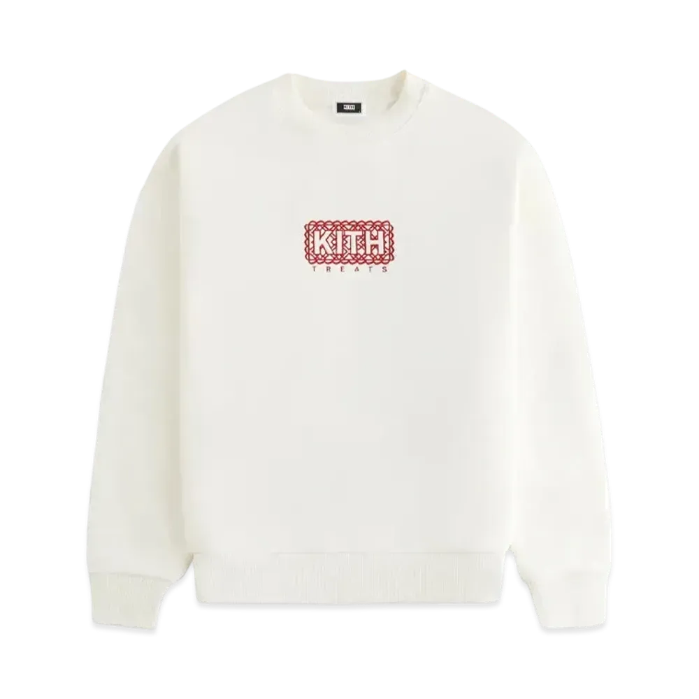 Kith Treats Lunar New Year 2025 Box Logo Crew Sweat "Cream"