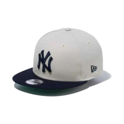 NEW ERA Powered by GORO NAKATSUGAWA (min-nano) Youth 9Fifty New York Yankees Stone Navy Visor "Stone/Navy"