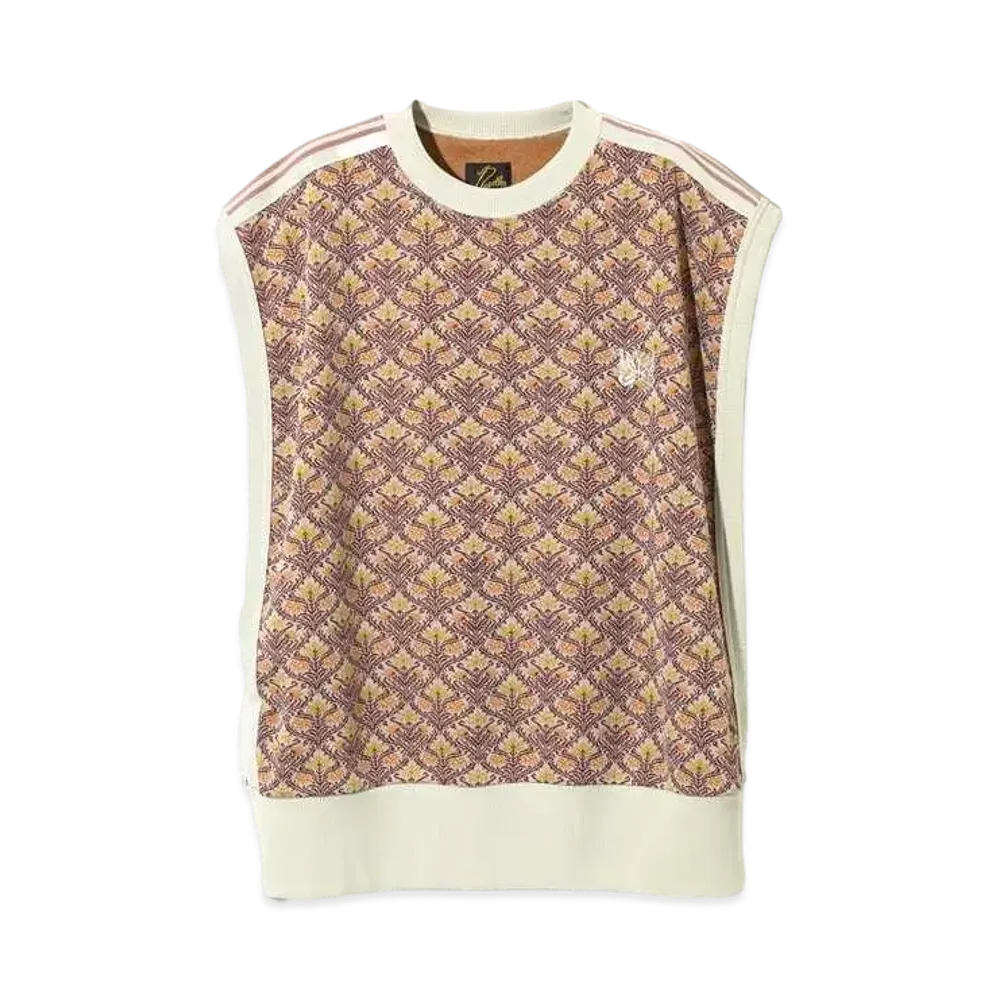 Needles for NEPENTHES WOMAN Sleeveless Track Tee - Poly Jq. "Arabesque"