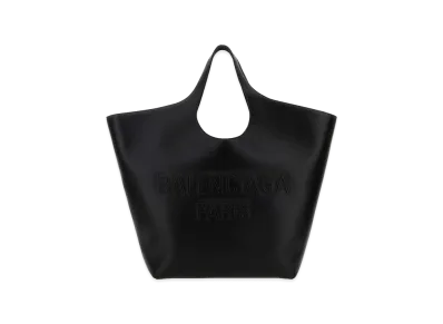 BALENCIAGA Women's Leather Large Mary-Kate Shopping Bag "Black"