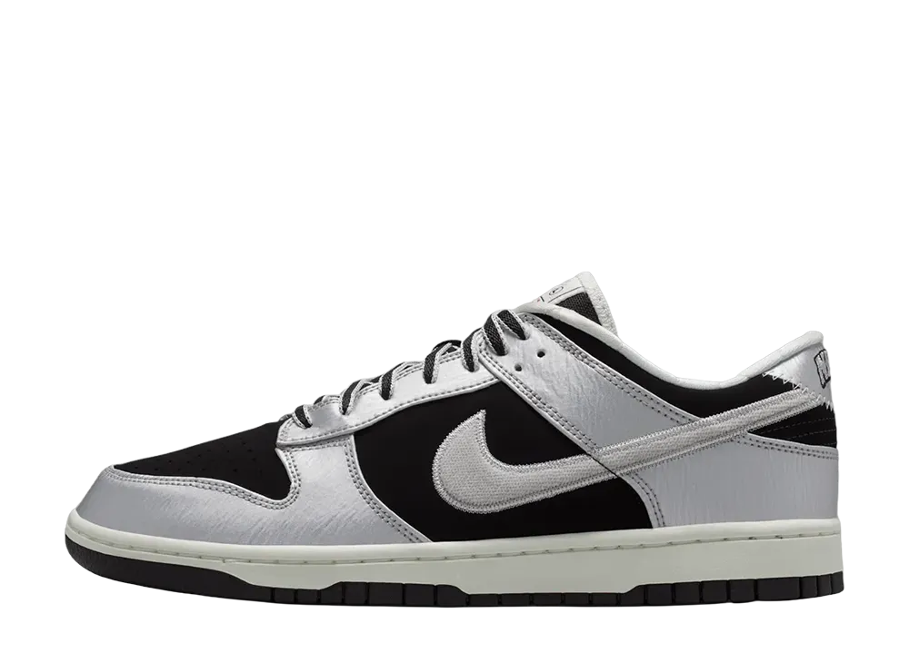 Nike Dunk Low Varsity Pack "Metallic Silver/Black"