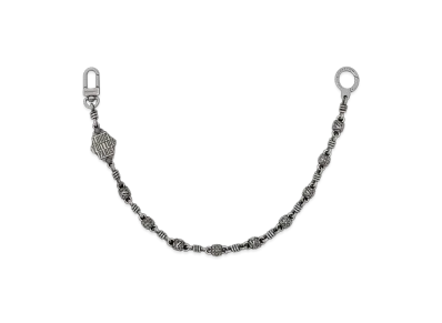 Louis Vuitton Western Chain Belt and Bag Charm "Silver"