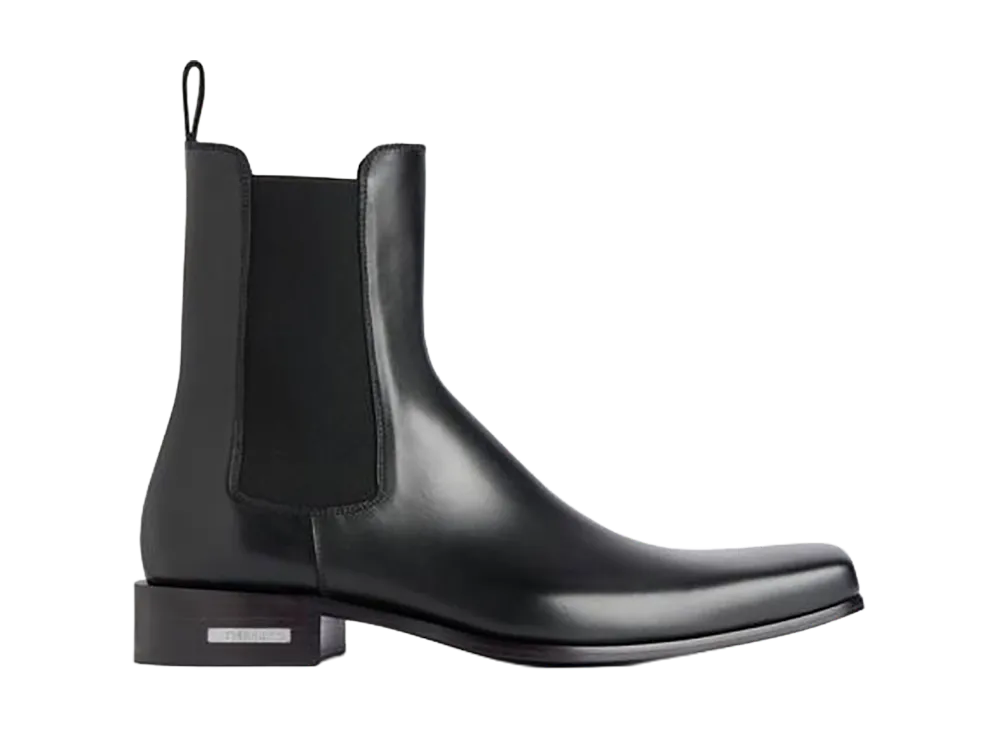 Balenciaga Concorde Chelsea Boots "Black"