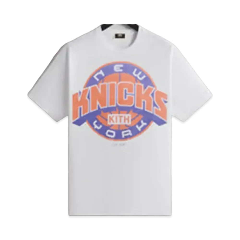 Kith x New York Knicks Showtime Vintage Tee "White"
