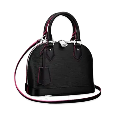 Louis Vuitton Epi Alma BB "Noir/Hot Pink"