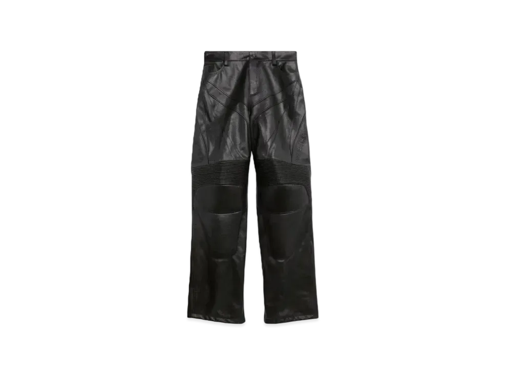 BALENCIAGA Men's Biker Baggy Pants "Black"