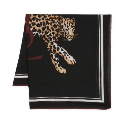 Saint Laurent Women's Scarfs "Black"