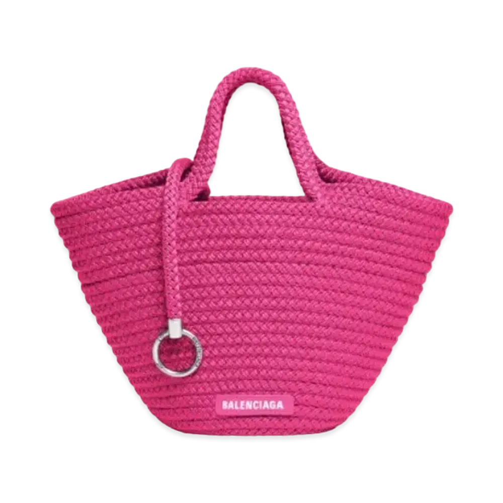 BALENCIAGA Ibiza Small Basket With Strap "Pink"