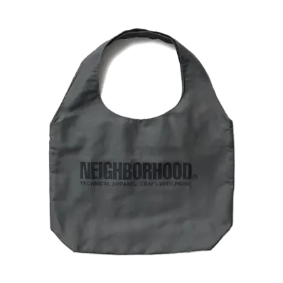 NEIGHBORHOOD x Fukuoka International Airport Tote Bag M "Grey"