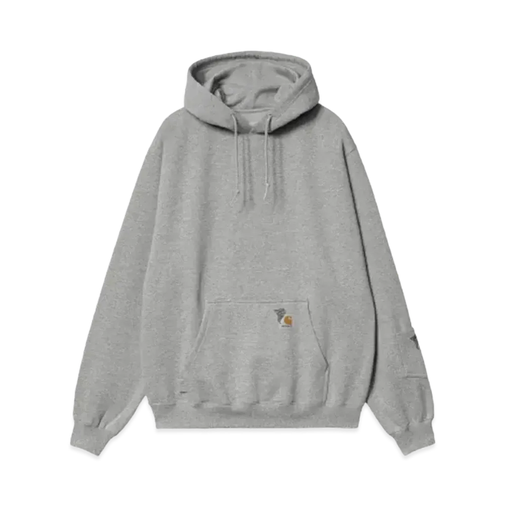 Carhartt x INVINCIBLE 15th Hooded Sweatshirt "Grey Heather"