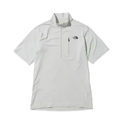 The North Face Short Sleeve Flash Dry ThreeD Zip Up "Tingray"
