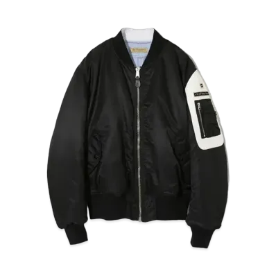 UNDERCOVER The Shepherd Nylon Ma-1 Jacket "Black"