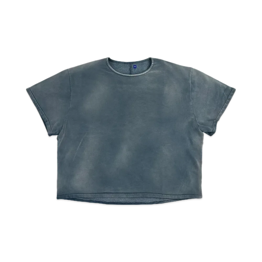 YEEZY GAP Fleece Yoke Tee "Bluestone"