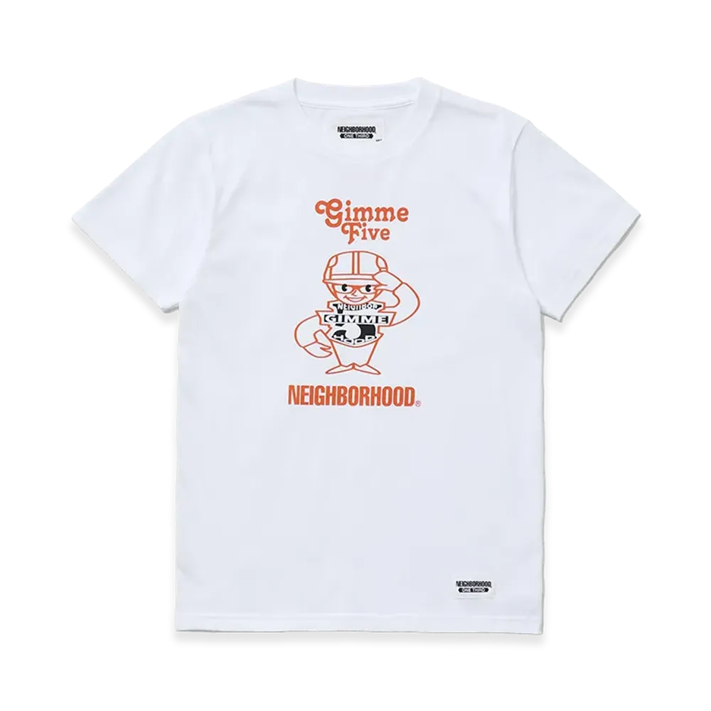 NEIGHBORHOOD One Third Kids OT x Gimme Five . Tee SS "White"